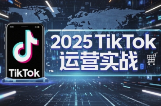 2025TikTok电商运营，掌握TikTok店铺运营核心技巧，实现低成本高转化|轻创终点站
